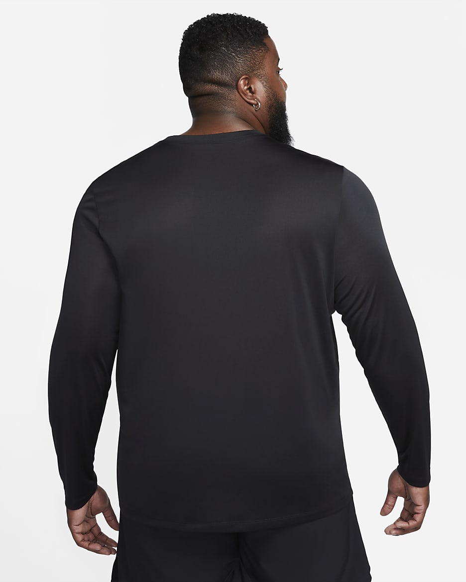 Nike Dri FIT Legend Men s Long Sleeve Fitness Top